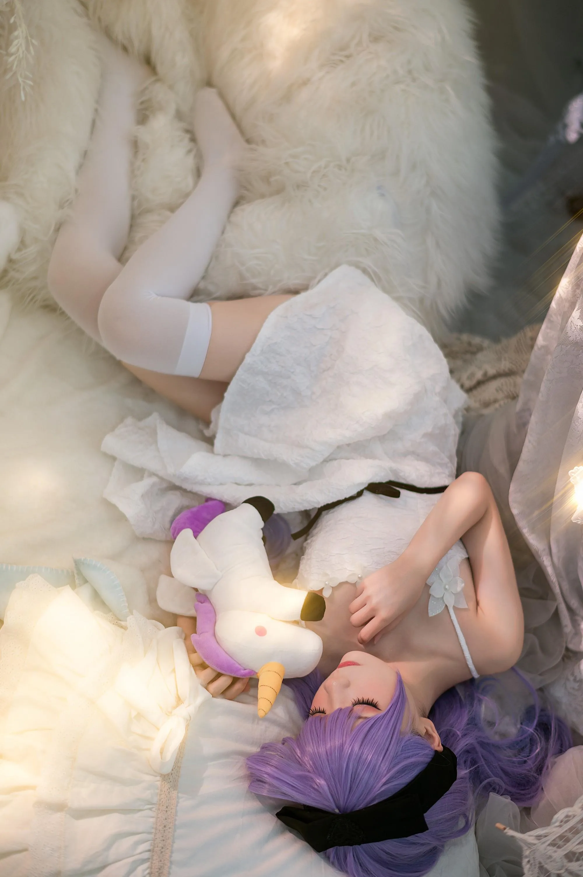 王胖胖u – NO.012 独角兽睡衣 [11P]插图8
